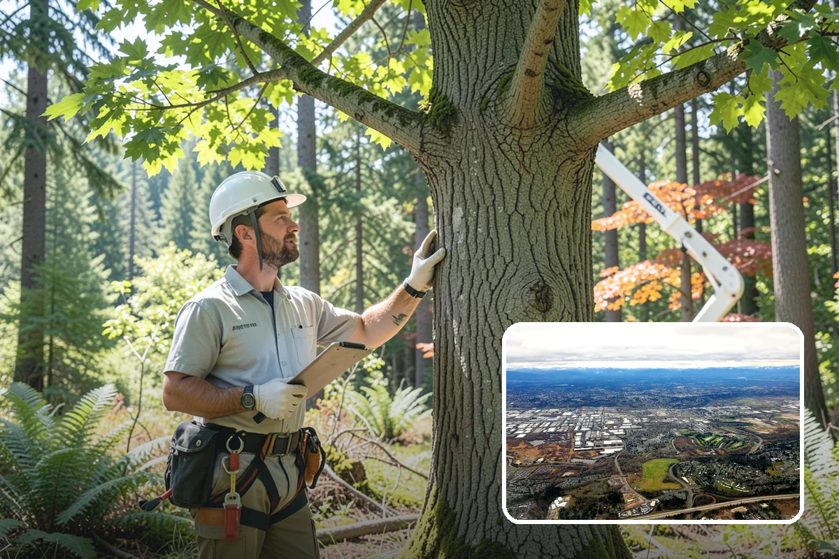 Tree preservation planning in Kent, King County, WA - Supports long-term tree health and stability