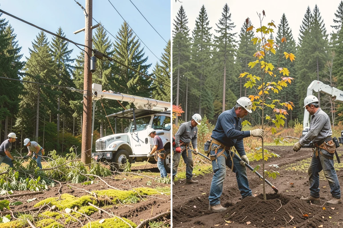 Tree preservation planning in Kent, King County, WA - Inspect the tree and its site