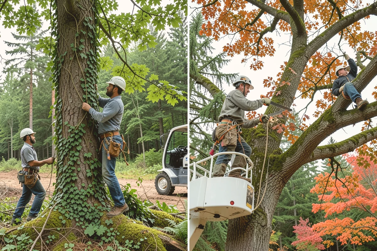 Tree preservation planning in Kirkland, King County, WA - Inspect the tree and its site