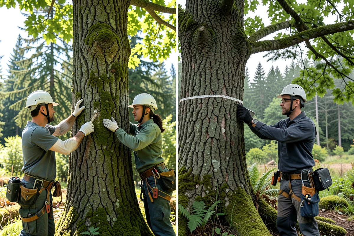 Tree preservation planning in Lake Forest Park, King County, WA - Inspect the tree and its site