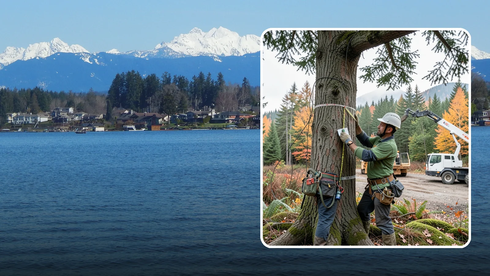 Tree preservation planning in Lake Stevens, Snohomish County, WA - A plan to protect trees before and during land-use changes.