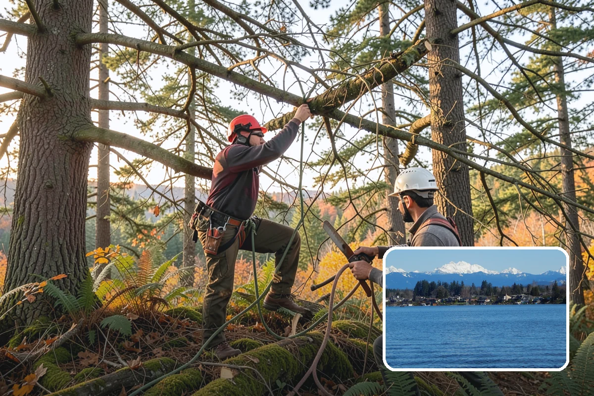 Tree preservation planning in Lake Stevens, Snohomish County, WA - Supports long-term tree health and stability