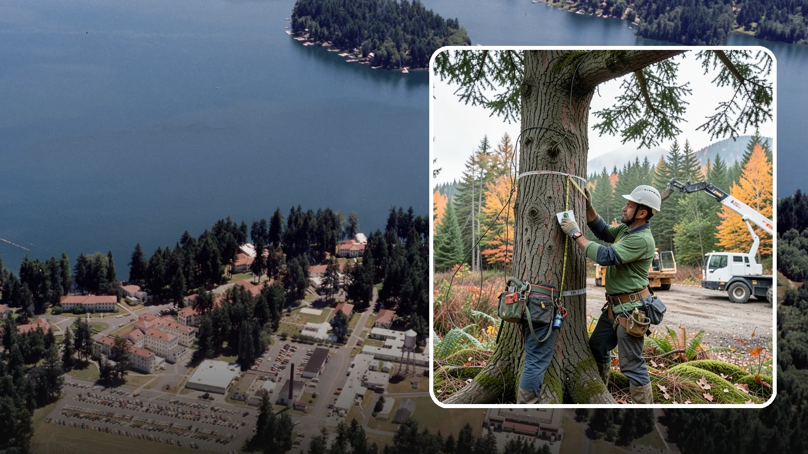 Tree preservation planning in Lakewood, Pierce County, WA - A plan to protect trees before and during land-use changes.