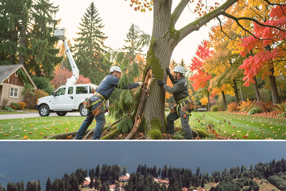 Tree preservation planning in Lakewood, Pierce County, WA - This service can be performed year-round but requires careful timing to avoid working on frozen ground that complicates soil...