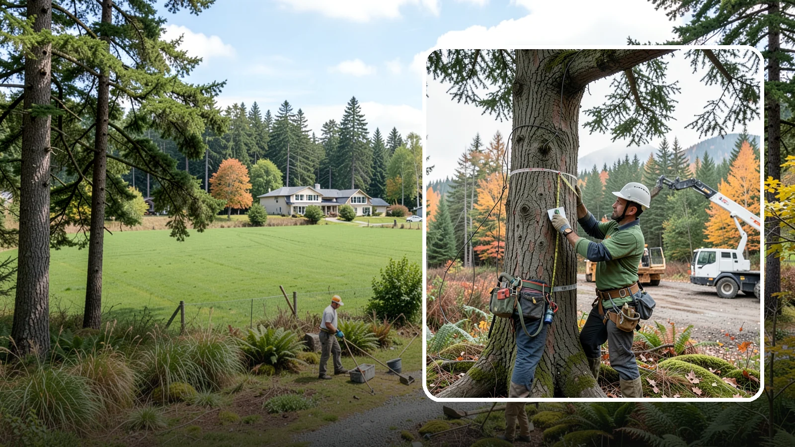 Tree preservation planning in Lyman, Skagit County, WA - A plan to protect trees before and during land-use changes.