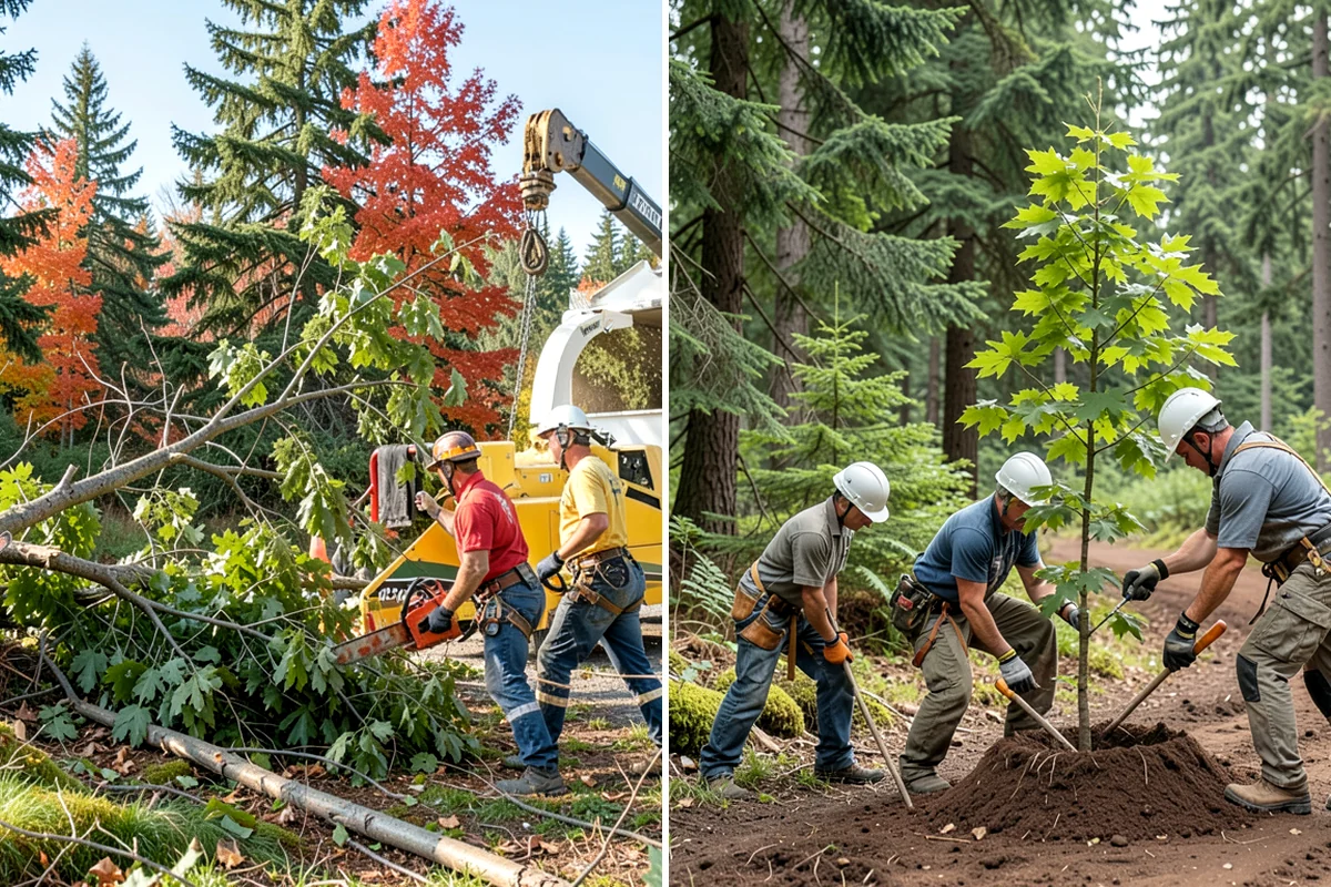 Tree preservation planning in Lyman, Skagit County, WA - Inspect the tree and its site