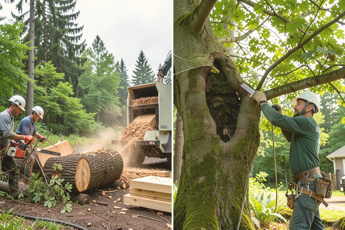 Tree preservation planning in Lynnwood, Snohomish County, WA - Inspect the tree and its site