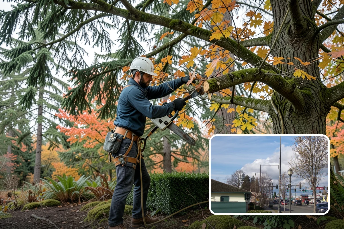 Tree preservation planning in Marysville, Snohomish County, WA - Supports long-term tree health and stability