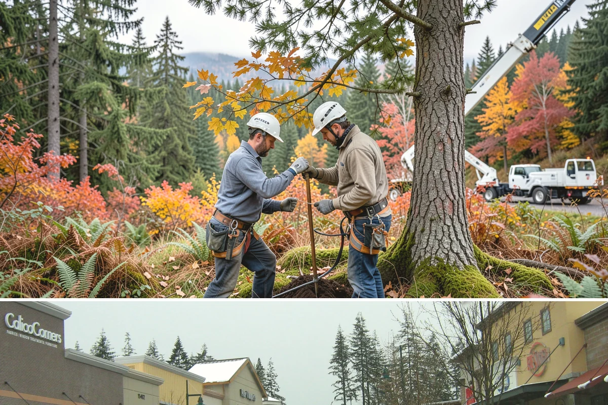 Tree preservation planning in Mill Creek, Snohomish County, WA - This service can be performed year-round but requires careful timing to avoid working on frozen ground that complicates soil...