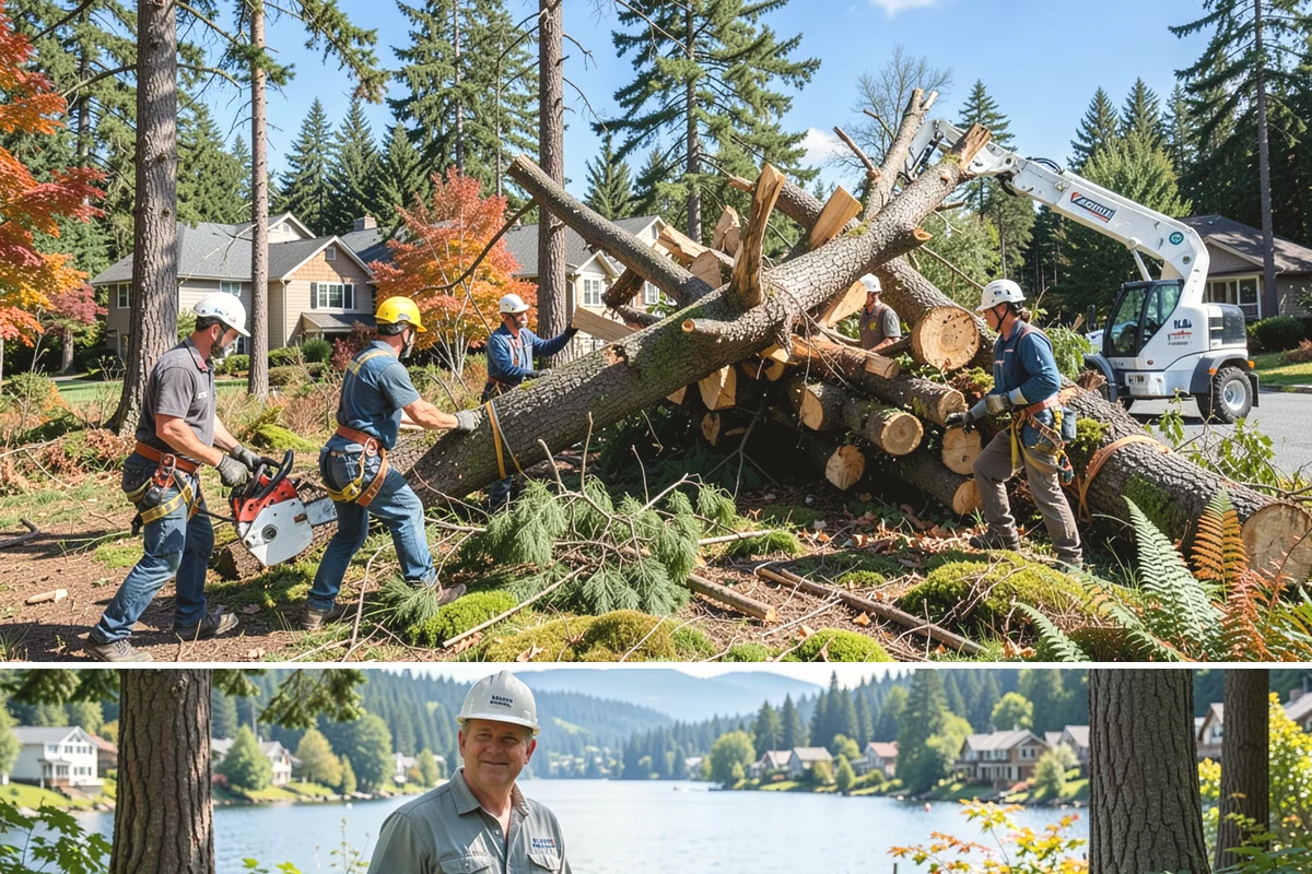 Tree preservation planning in Milton, King County, WA - This service can be performed year-round but requires careful timing to avoid working on frozen ground that complicates soil...