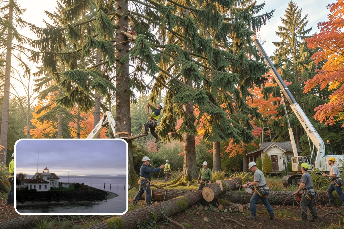 Tree preservation planning in Mukilteo, Snohomish County, WA - Supports long-term tree health and stability