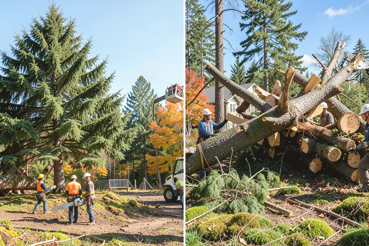 Tree preservation planning in Mukilteo, Snohomish County, WA - Inspect the tree and its site