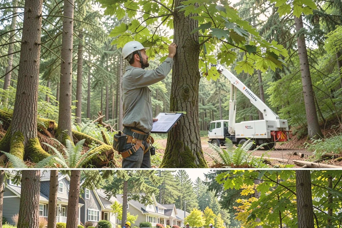 Tree preservation planning in Normandy Park, King County, WA - This service can be performed year-round but requires careful timing to avoid working on frozen ground that complicates soil...