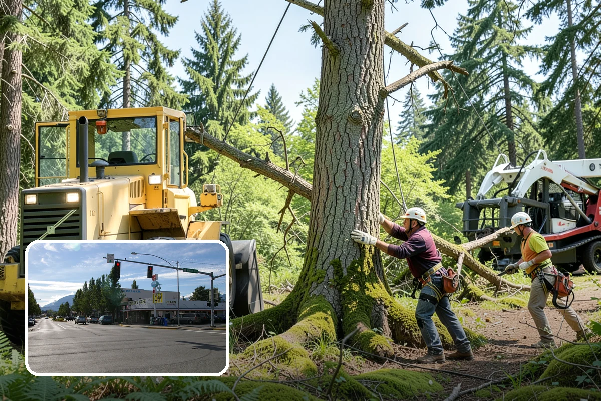 Tree preservation planning in North Bend, King County, WA - Supports long-term tree health and stability