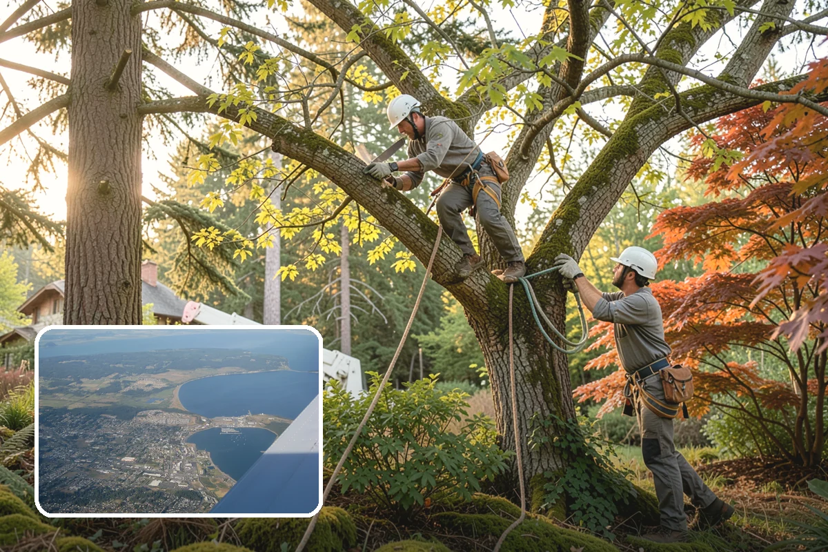 Tree preservation planning in Oak Harbor, Island County, WA - Supports long-term tree health and stability