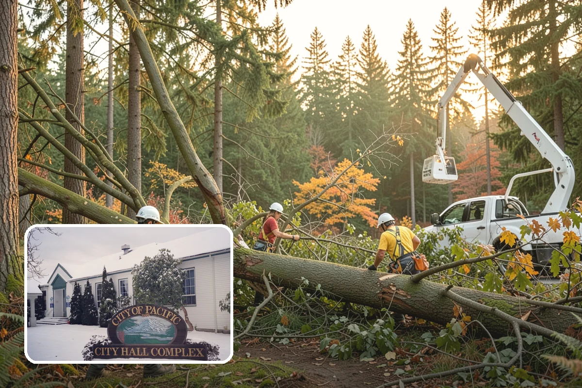 Tree preservation planning in Pacific, King County, WA - Supports long-term tree health and stability