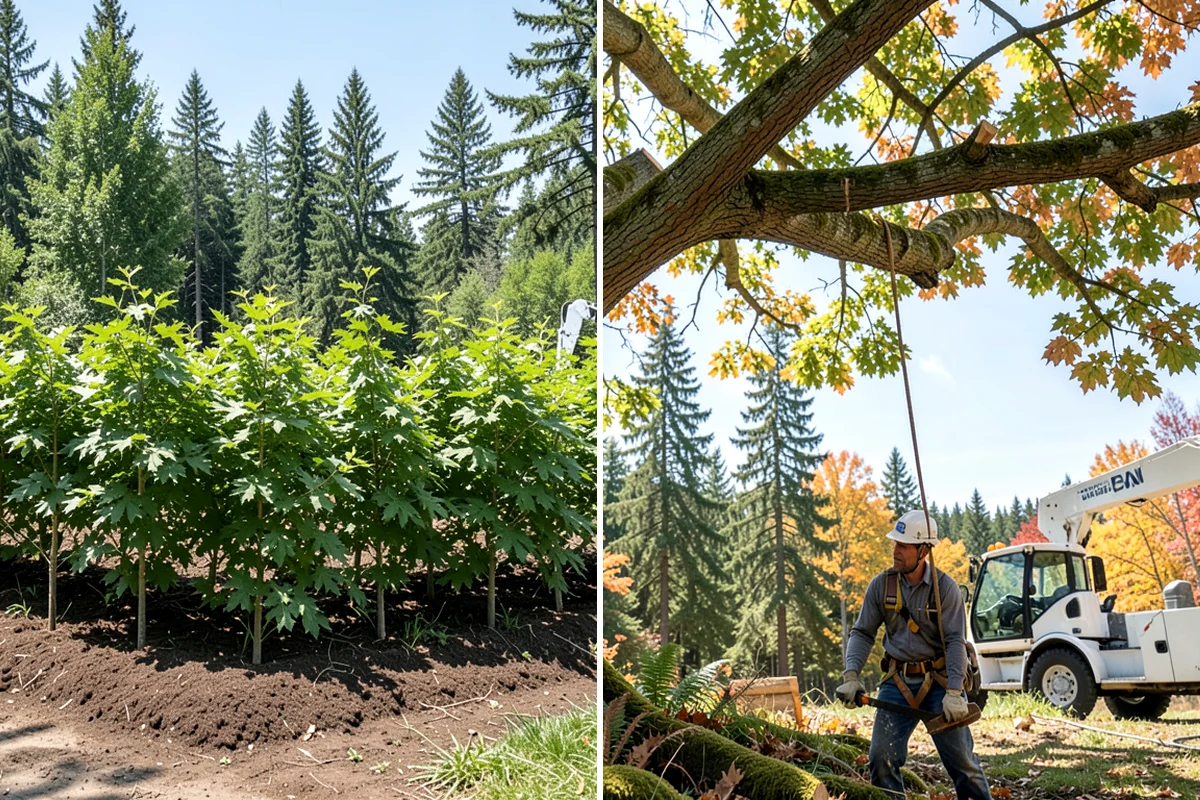 Tree preservation planning in Puyallup, Pierce County, WA - Inspect the tree and its site