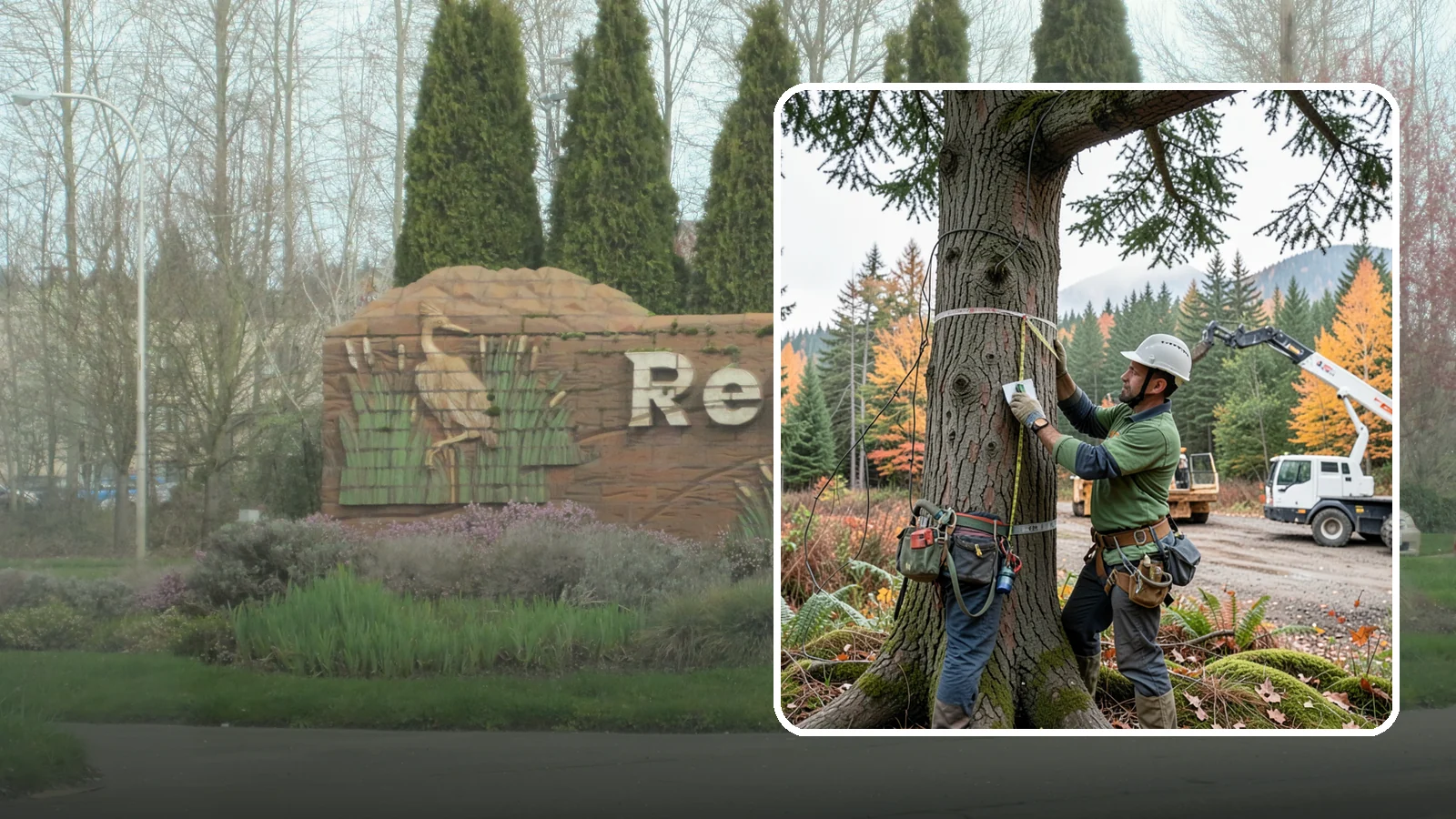 Tree preservation planning in Renton, King County, WA - A plan to protect trees before and during land-use changes.