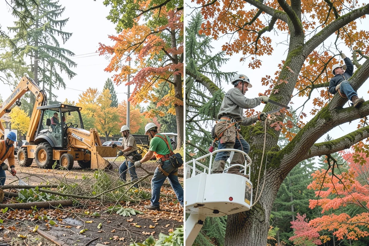 Tree preservation planning in Roy, Pierce County, WA - Inspect the tree and its site