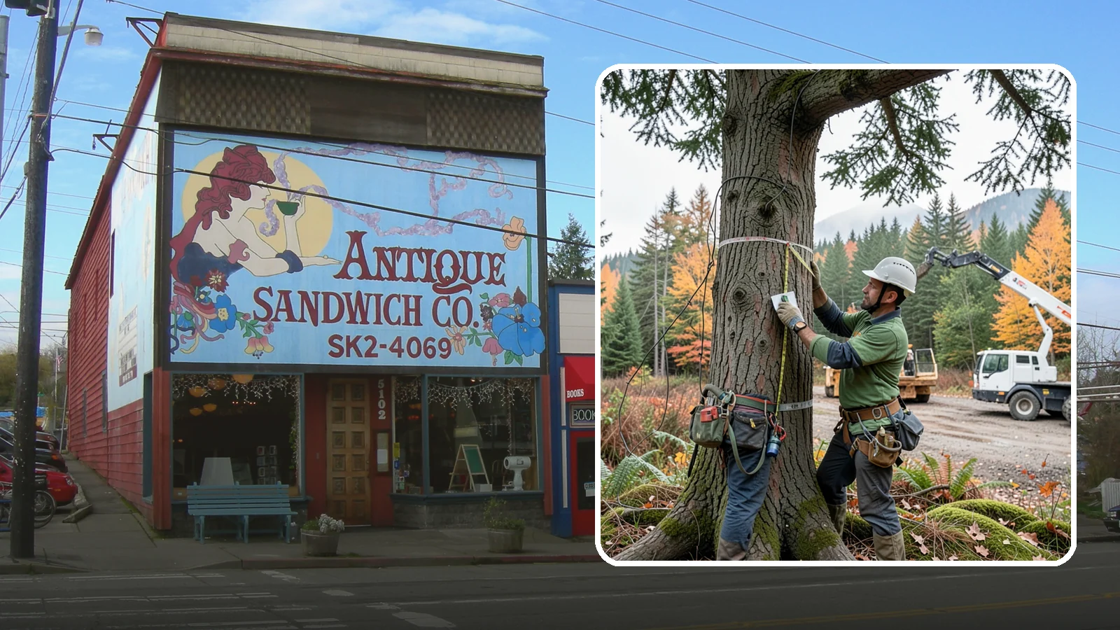 Tree preservation planning in Ruston, Pierce County, WA - A plan to protect trees before and during land-use changes.