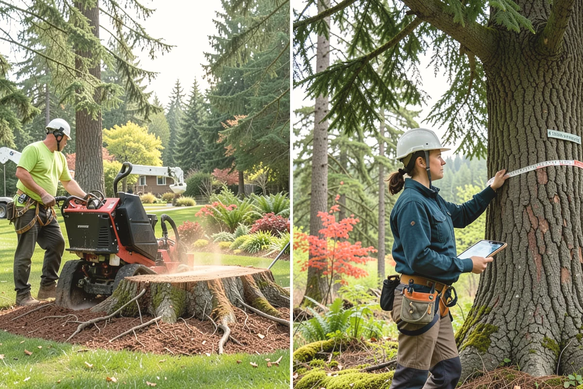 Tree preservation planning in Ruston, Pierce County, WA - Inspect the tree and its site