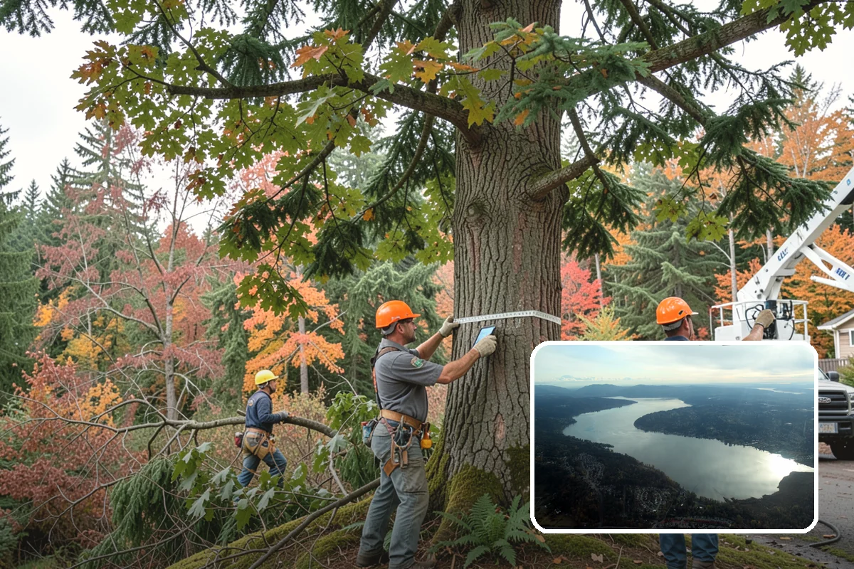 Tree preservation planning in Sammamish, King County, WA - Supports long-term tree health and stability