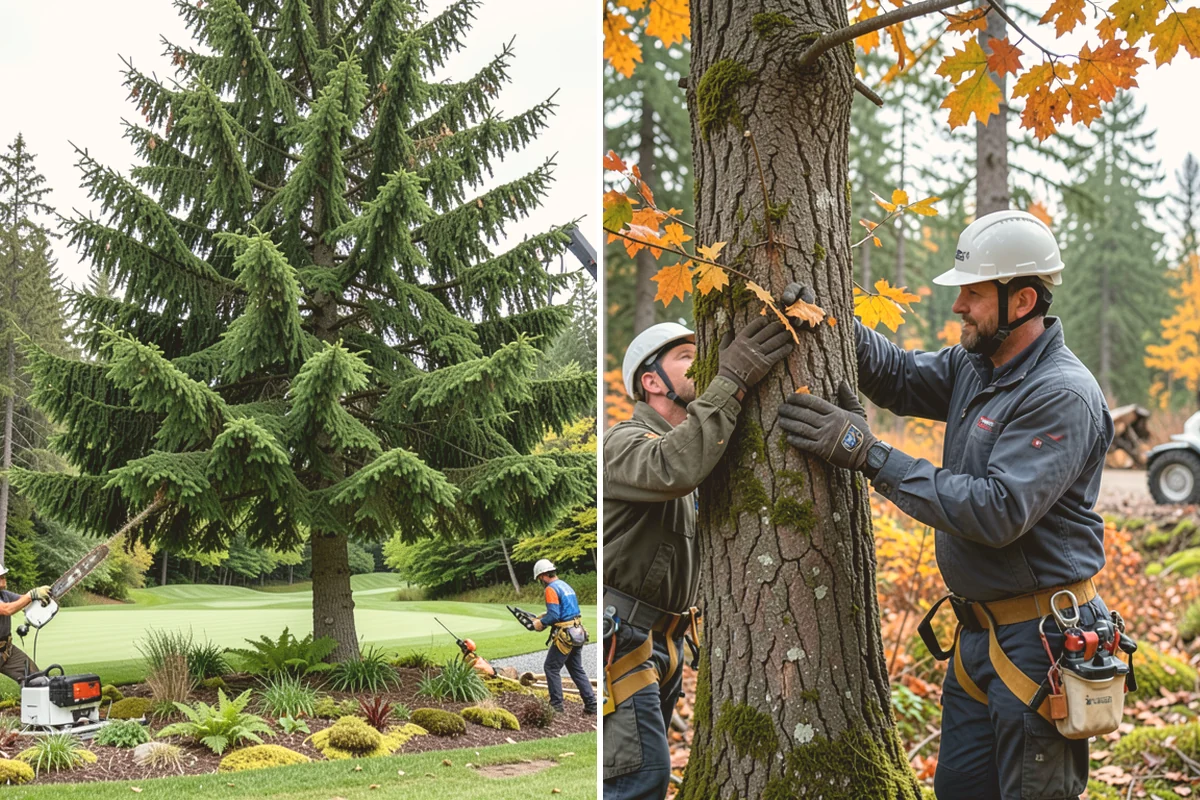 Tree preservation planning in Sammamish, King County, WA - Inspect the tree and its site