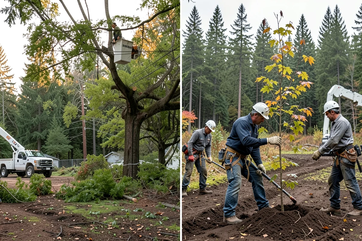 Tree preservation planning in SeaTac, King County, WA - Inspect the tree and its site