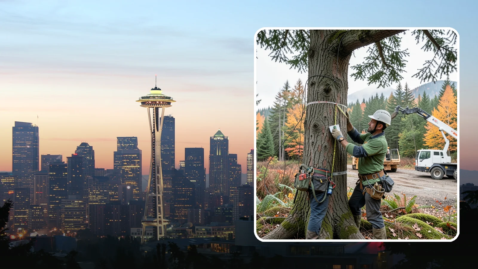 Tree preservation planning in Seattle, King County, WA - A plan to protect trees before and during land-use changes.