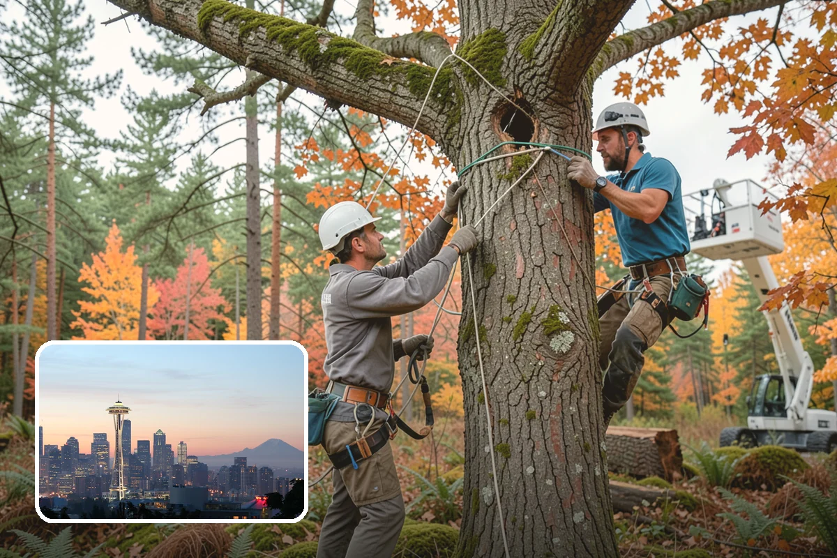 Tree preservation planning in Seattle, King County, WA - Supports long-term tree health and stability