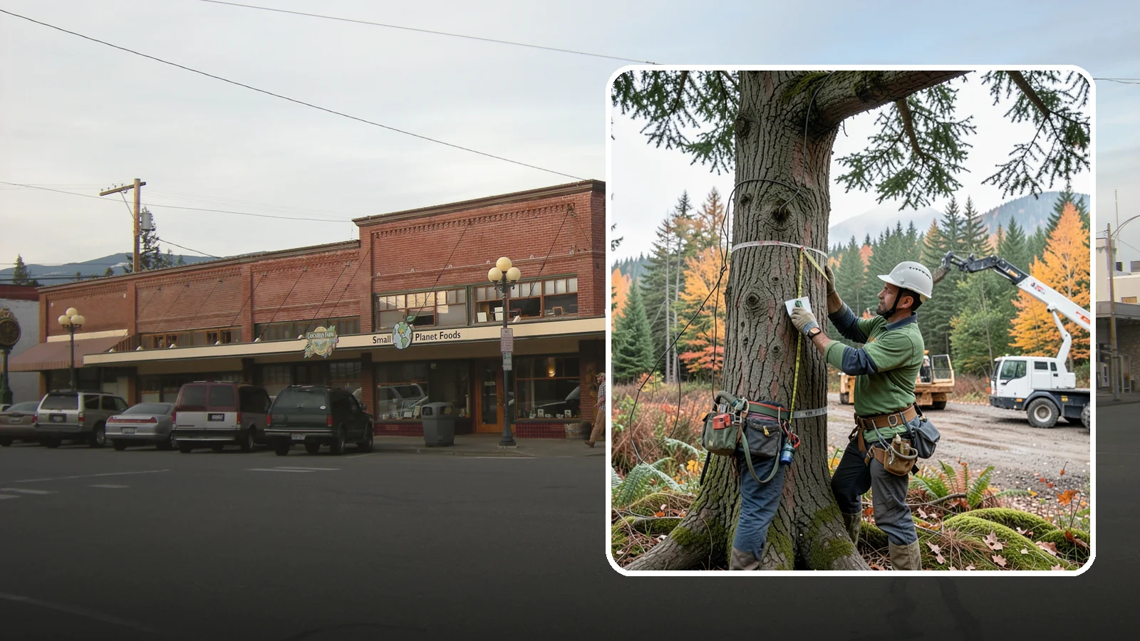 Tree preservation planning in Sedro-Woolley, Skagit County, WA - A plan to protect trees before and during land-use changes.
