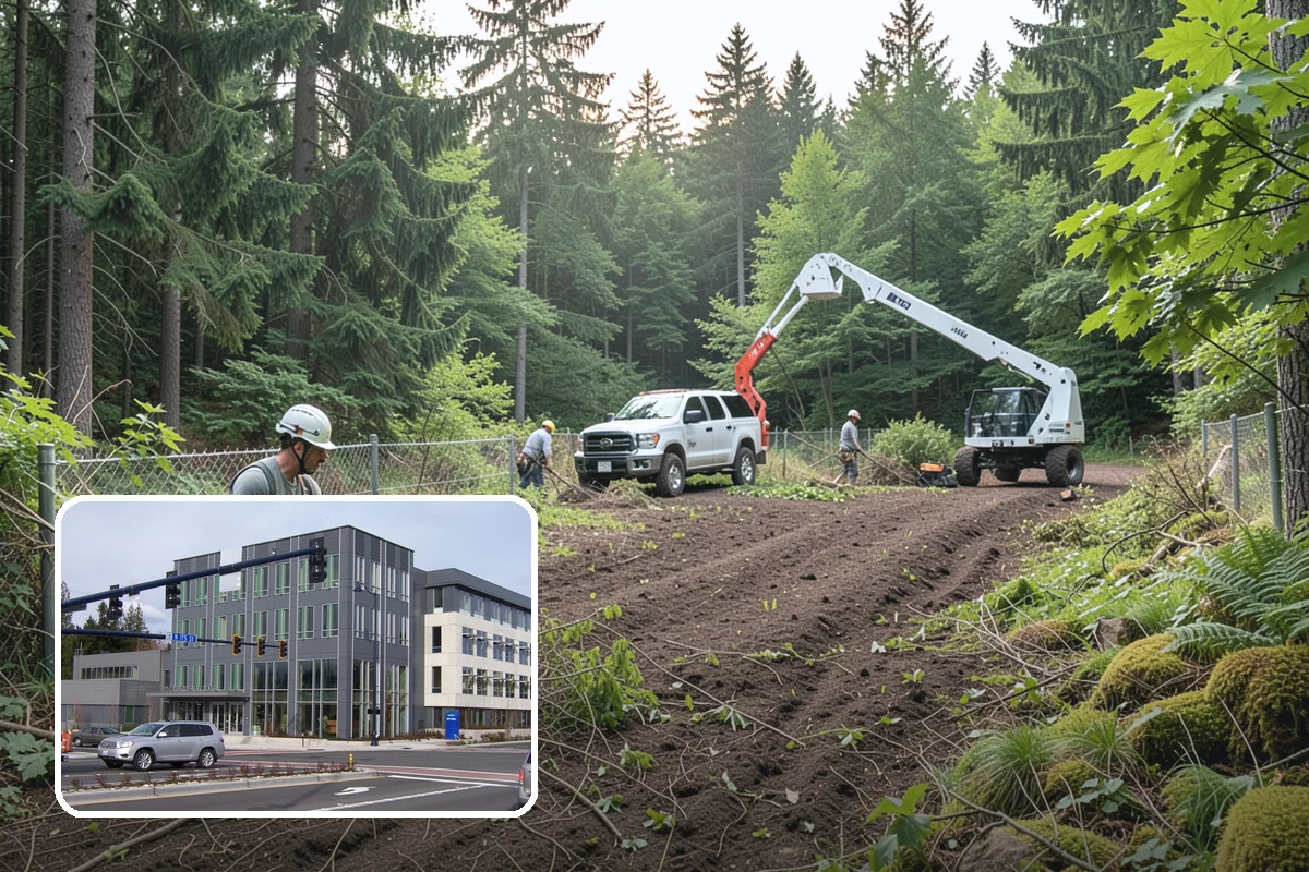 Tree preservation planning in Shoreline, King County, WA - Supports long-term tree health and stability