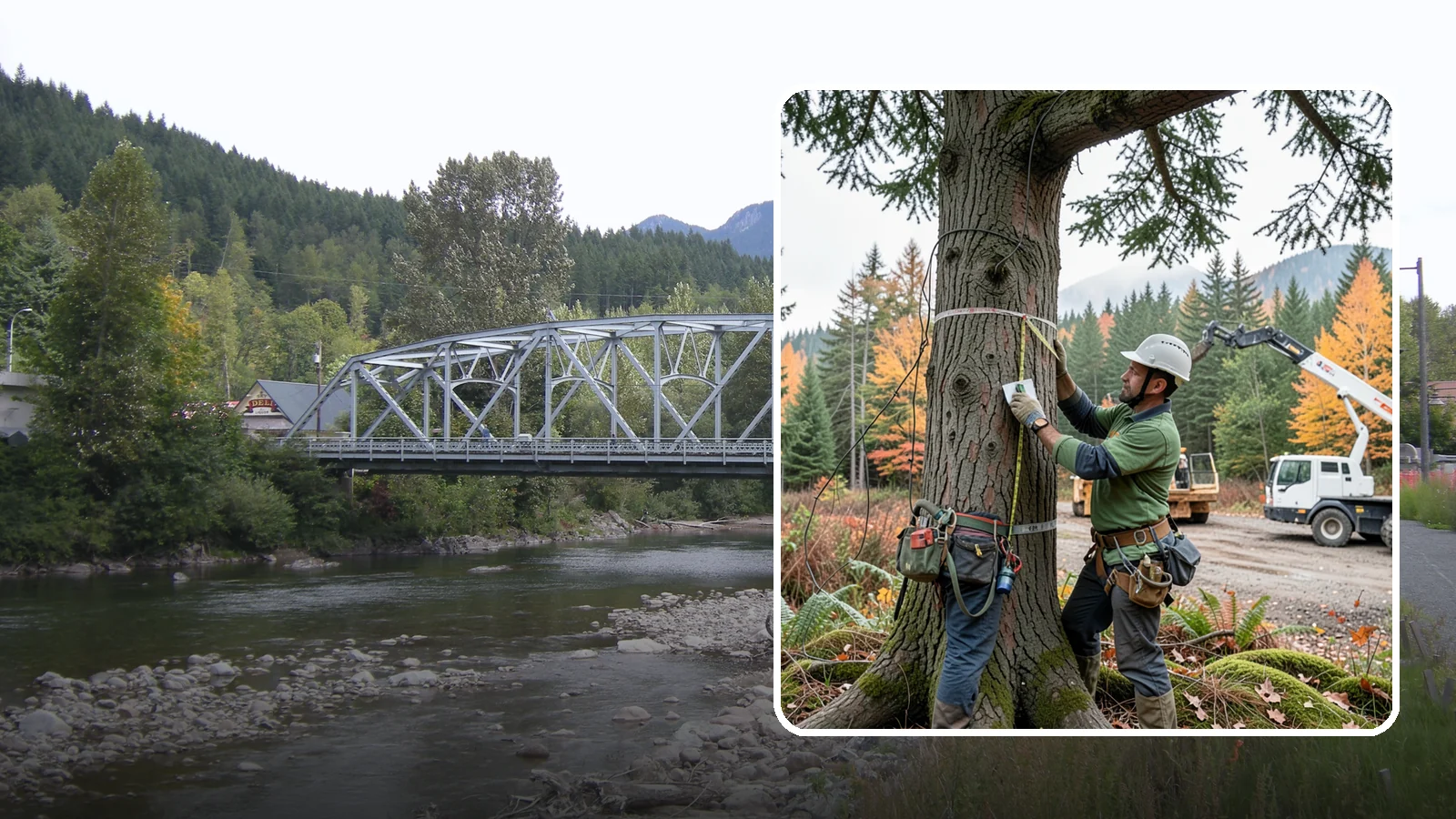 Tree preservation planning in Skykomish, King County, WA - A plan to protect trees before and during land-use changes.