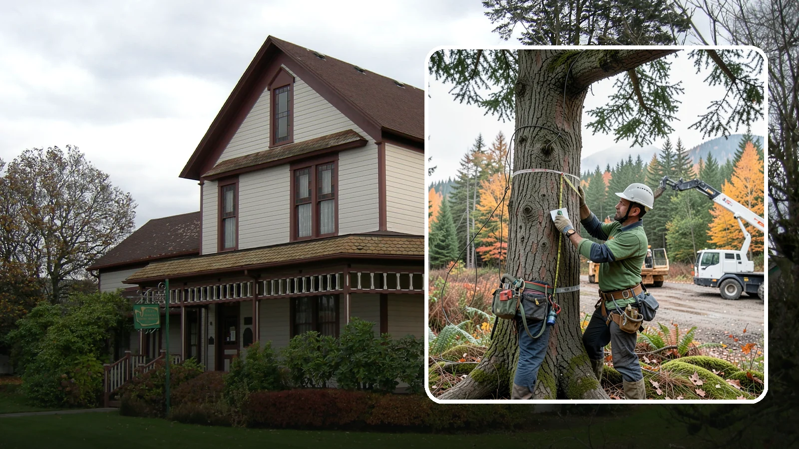Tree preservation planning in Sumner, Pierce County, WA - A plan to protect trees before and during land-use changes.