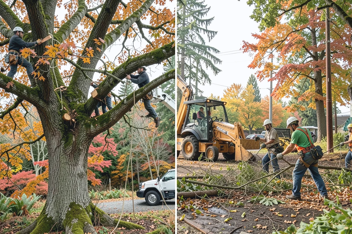 Tree preservation planning in Sumner, Pierce County, WA - Inspect the tree and its site