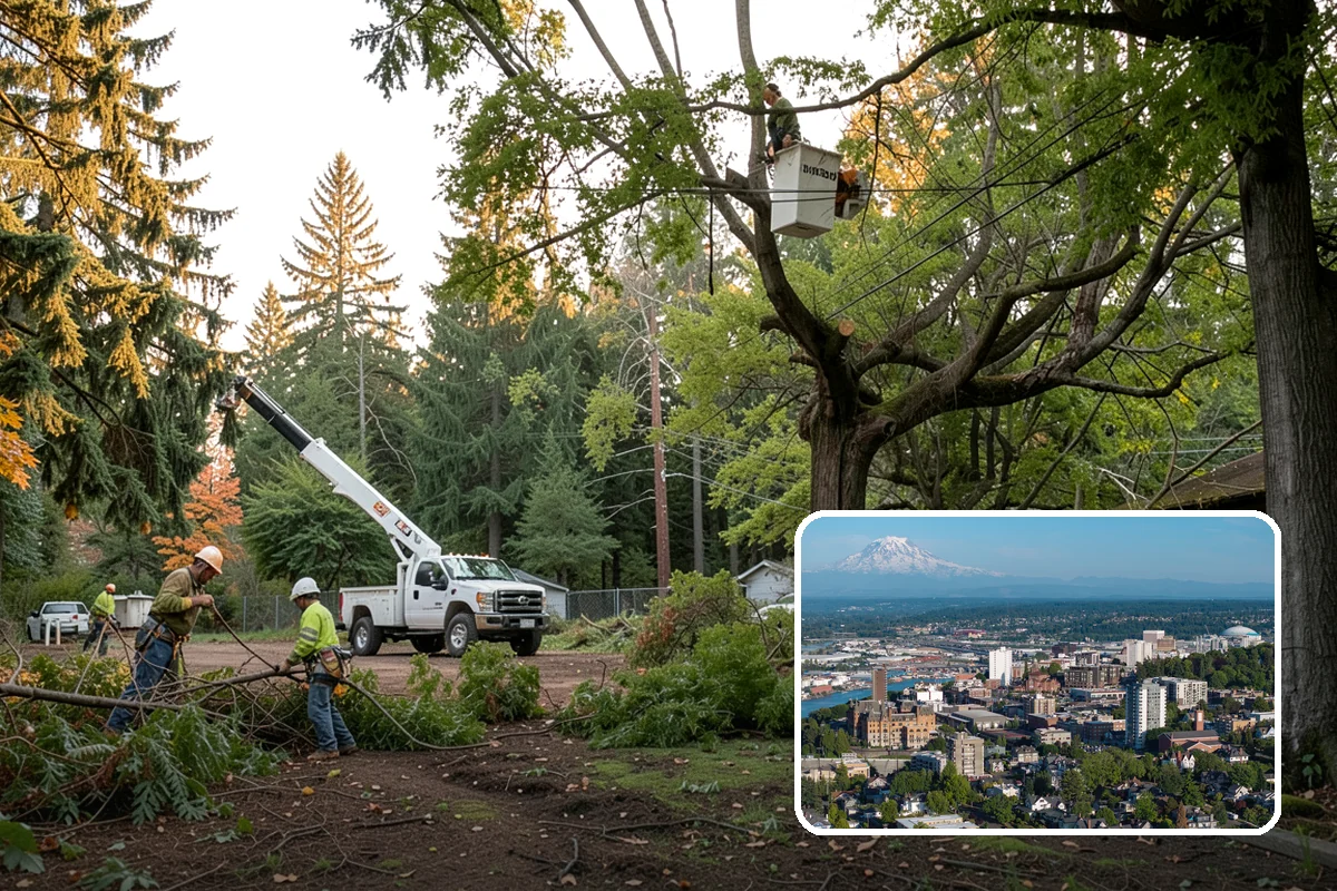Tree preservation planning in Tacoma, Pierce County, WA - Supports long-term tree health and stability