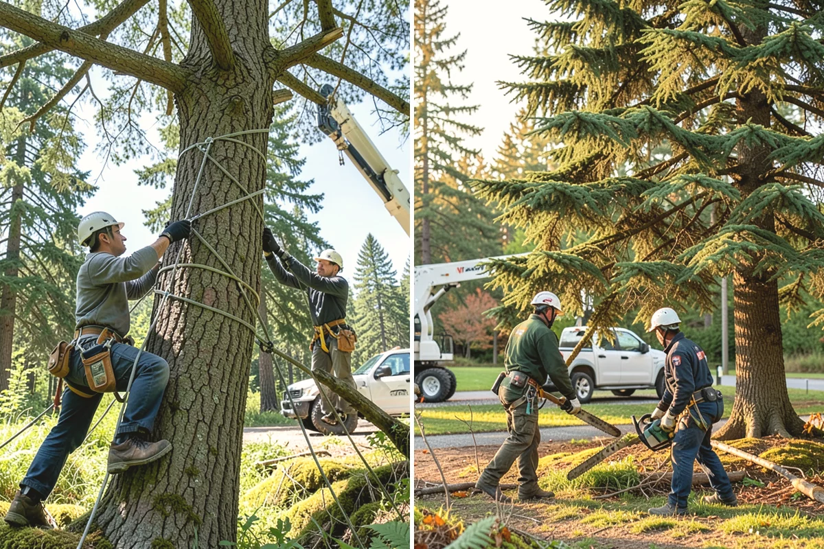 Tree preservation planning in University Place, Pierce County, WA - Inspect the tree and its site