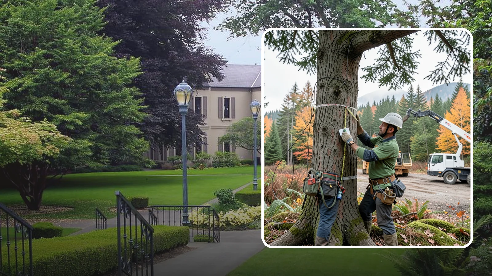 Tree preservation planning in Woodinville, King County, WA - A plan to protect trees before and during land-use changes.