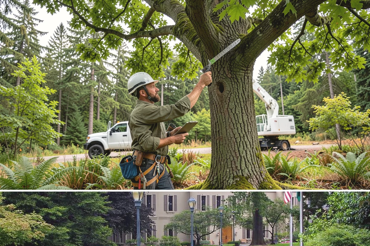 Tree preservation planning in Woodinville, King County, WA - This service can be performed year-round but requires careful timing to avoid working on frozen ground that complicates soil...