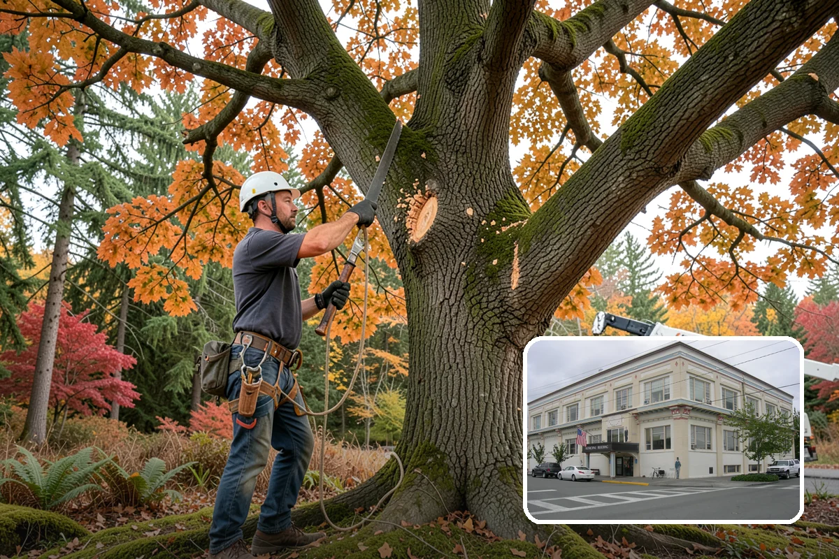 Tree Preservation in Anacortes, Skagit County, WA - Supports long-term tree health and stability