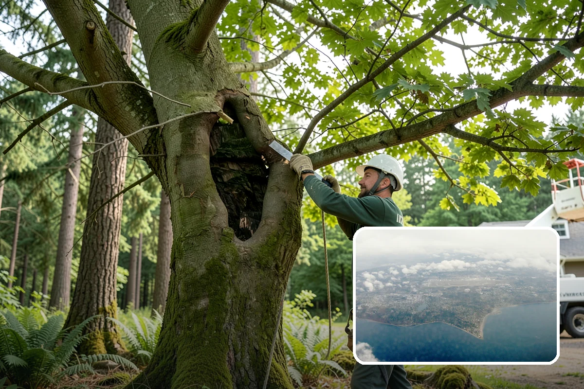 Tree Preservation in Burien, King County, WA - Supports long-term tree health and stability