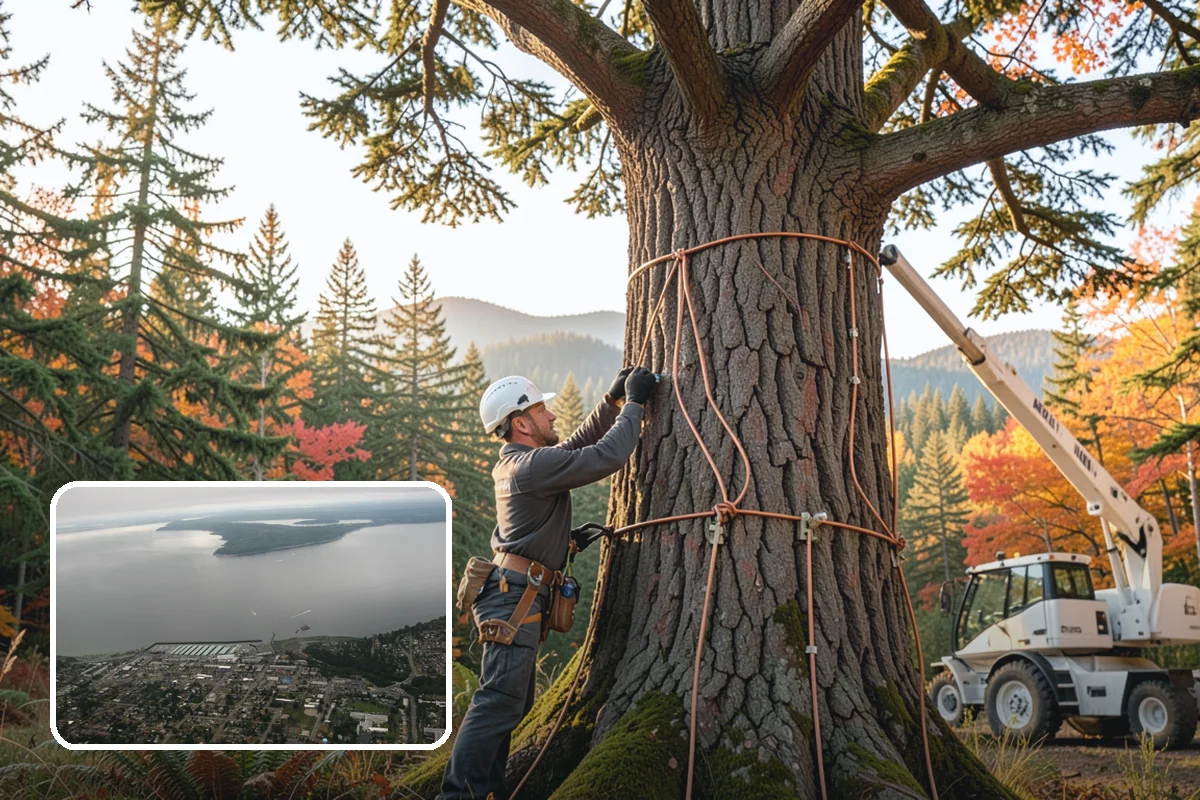 Tree Preservation in Des Moines, King County, WA - Supports long-term tree health and stability