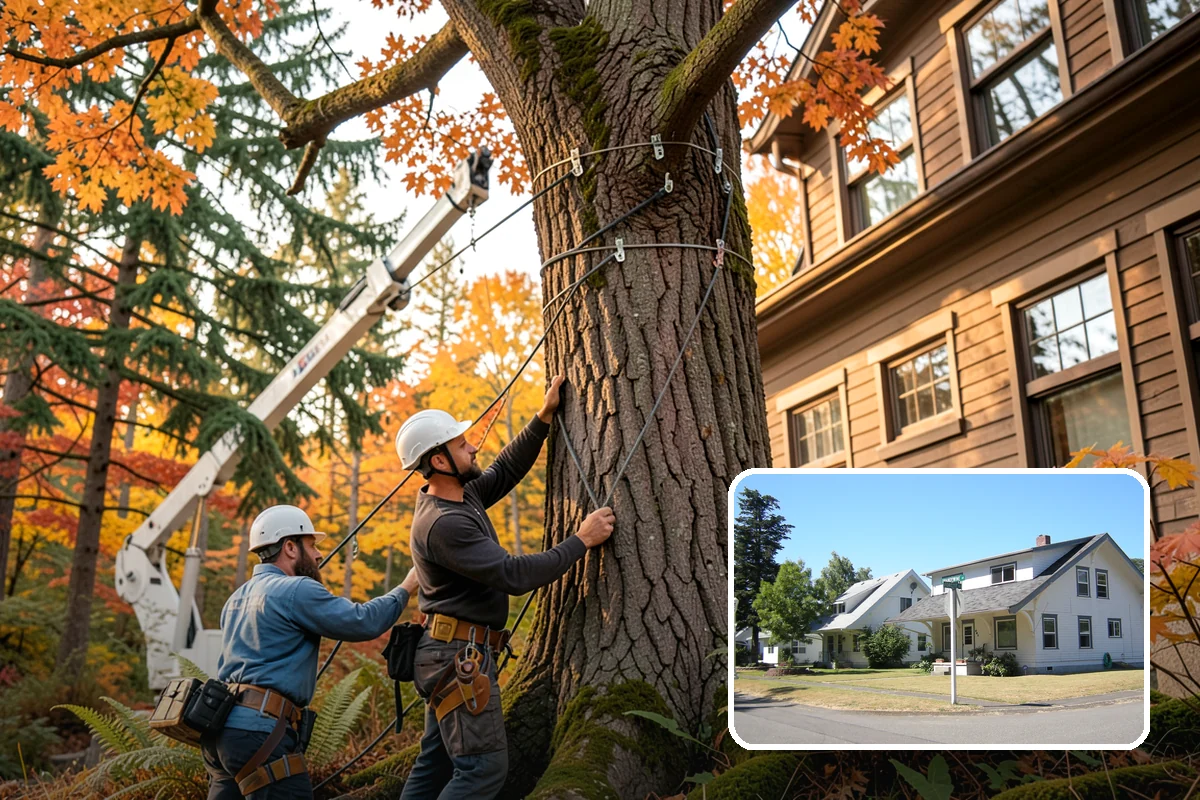 Tree Preservation in DuPont, Pierce County, WA - Supports long-term tree health and stability