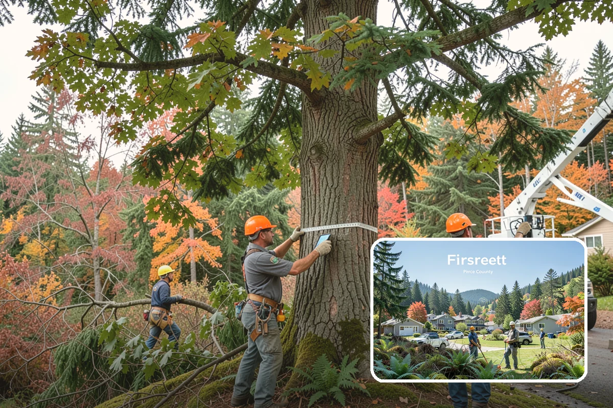 Tree Preservation in Fircrest, Pierce County, WA - Supports long-term tree health and stability
