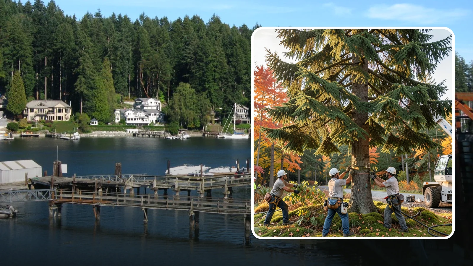 Tree Preservation in Gig Harbor, Pierce County, WA - The protection and long-term care of valued trees to keep them healthy and structurally sound.