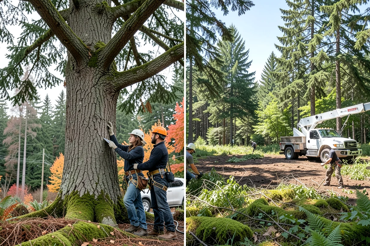 Tree Preservation in Gig Harbor, Pierce County, WA - Inspect the tree and its site