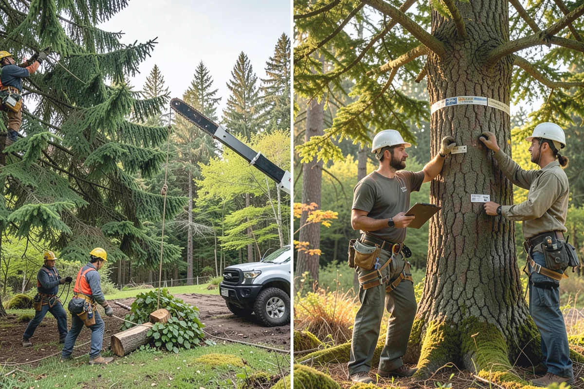 Tree Protection Planning in Auburn, King County, WA - Identify trees to retain and their protection zones