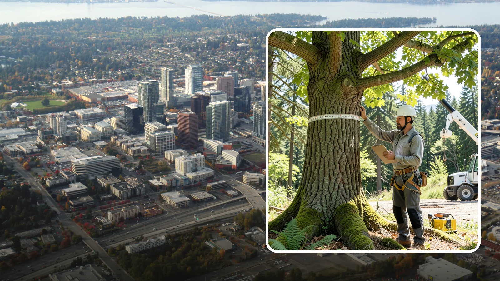 Tree Protection Planning in Bellevue, King County, WA - The planning of measures to protect trees before and during projects.