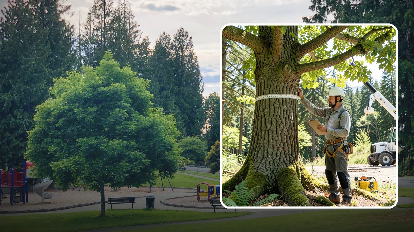 Tree Protection Planning in Bonney Lake, Pierce County, WA - The planning of measures to protect trees before and during projects.