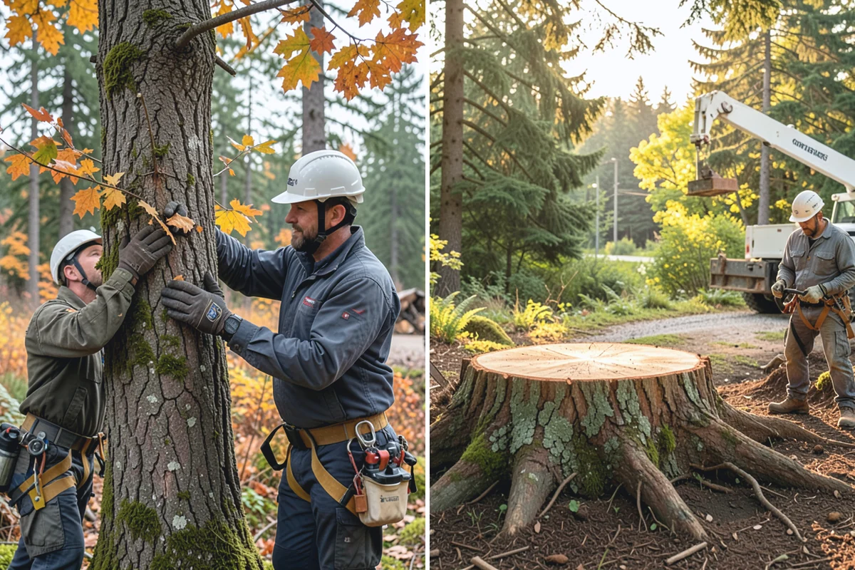 Tree Protection Planning in Bonney Lake, Pierce County, WA - Identify trees to retain and their protection zones
